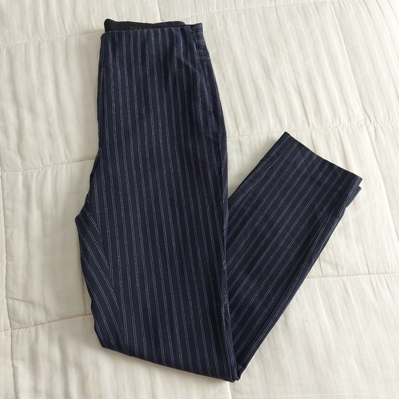 Rag & Bone Simone Pinstripe Pant - Picture 9 of 11